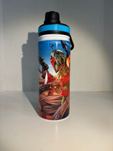 Load image into Gallery viewer, 20 oz Sublimated  Stainless steel water bottle.
