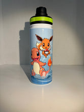 Load image into Gallery viewer, 20 oz Sublimated  Stainless steel water bottle.
