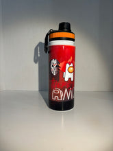 Load image into Gallery viewer, 20 oz Sublimated  Stainless steel water bottle.
